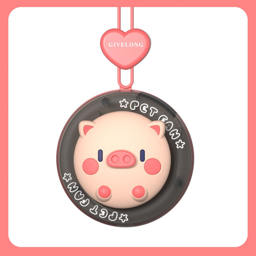 Cartoon Animal Mini Kids Neck Fan - Image 9