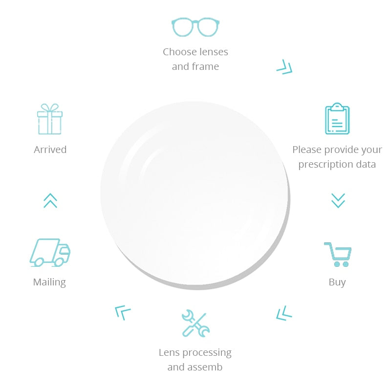 Irregular Shape Geeky Titanium Eyeglasses - Image 4