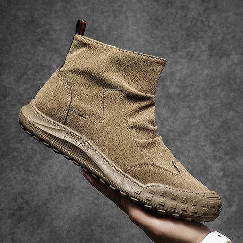 Motorcycle Weather-Resistant Slip-On Boots - Image 0
