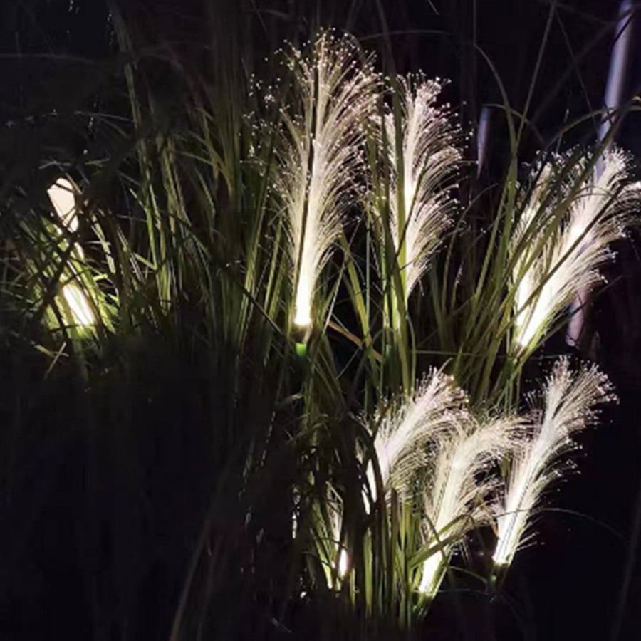 Solar Reed Waterproof Fiber Patio Lights - Image 4