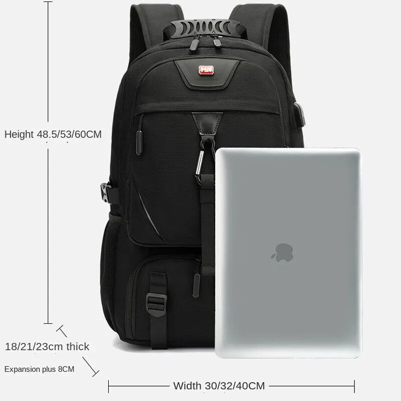 Multi-Utility USB Outdoor Large Capacity Backpack - Image 2