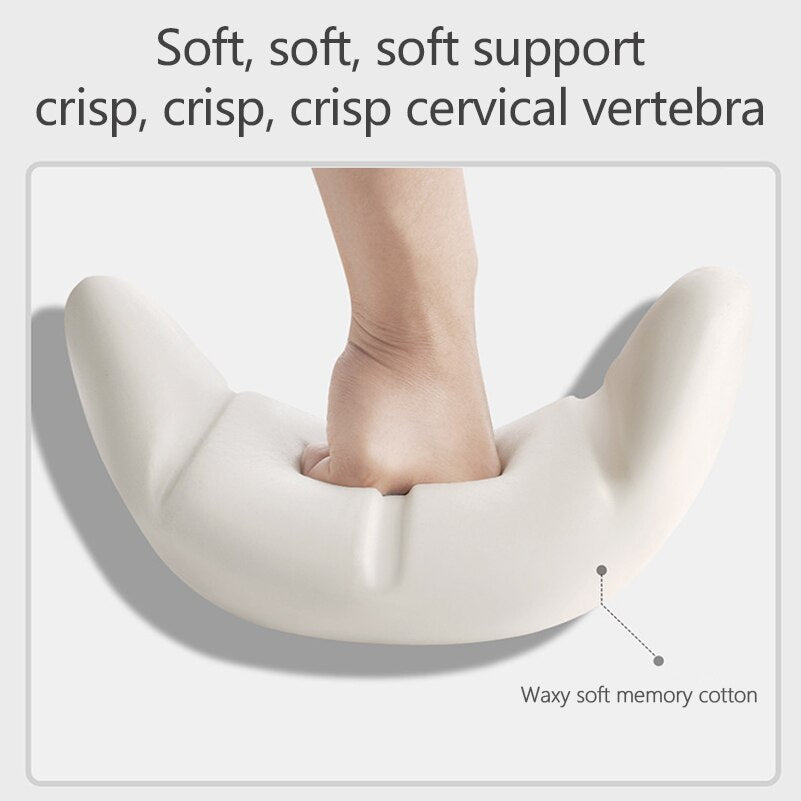Memory Foam Car Neck Headrest Pillow - Image 2