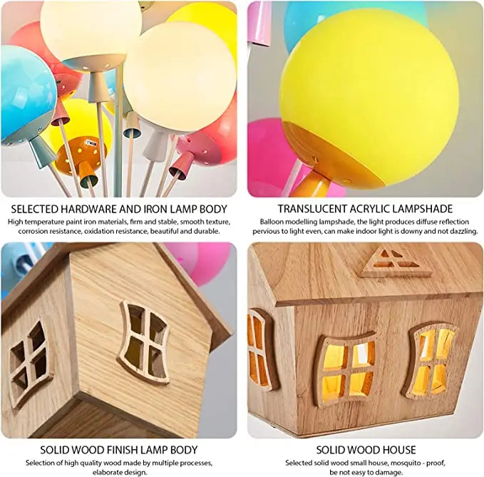 Balloon Parade Kids Ceiling Lamp