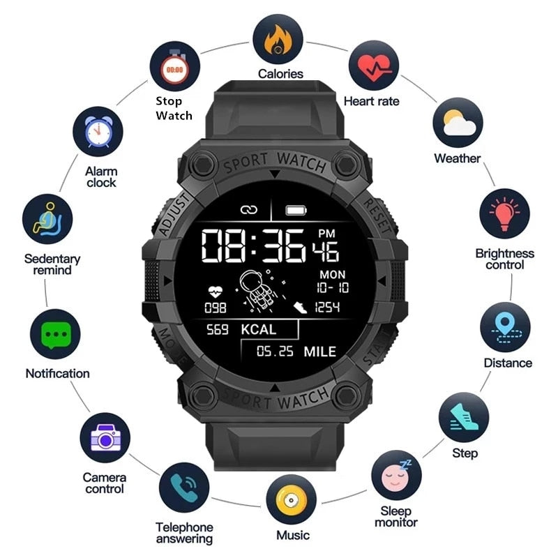 Health Monitor Bluetooth Smart Watch - Image 1
