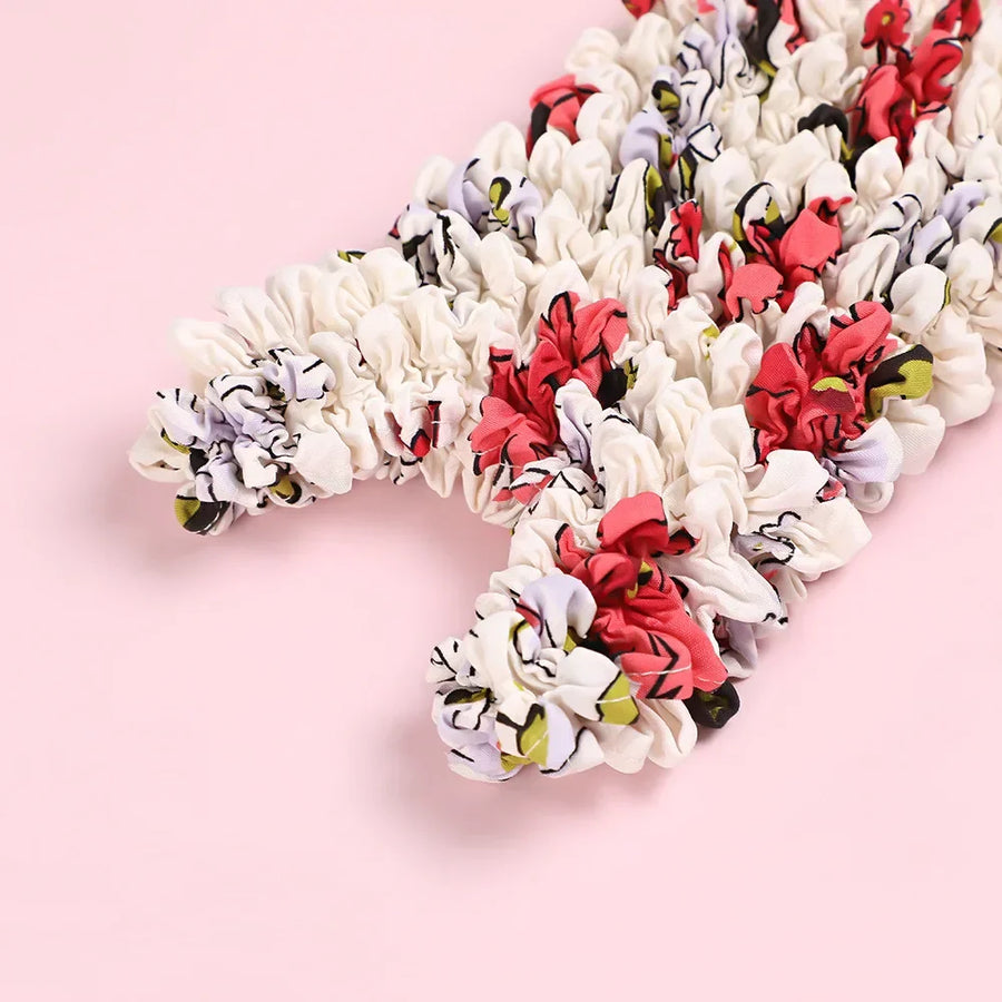 Floral Stretch Shopper Mini Elastic Bag - Image 2