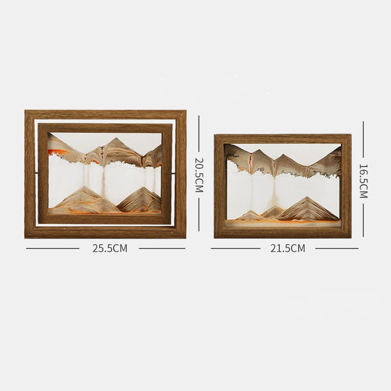 Liquid Art Rotatable Sand Painting - Image 6