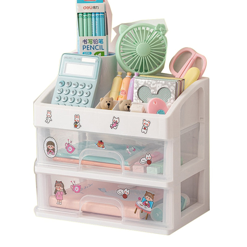 Tidy Tower Desk Organizer Storage Box - Image 9