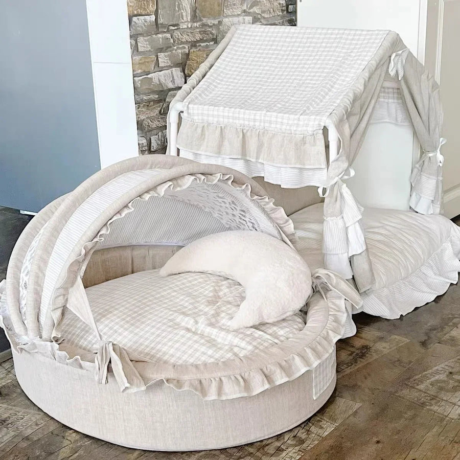 Cozy Throne Deluxe Pet Bed - Image 3