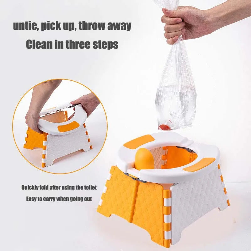 Foldable Kids Easy Potty Training Seat - Image 4