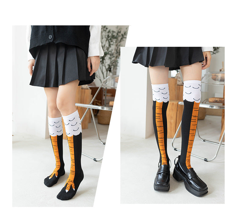 Chicken Leg Funny Socks - Image 2
