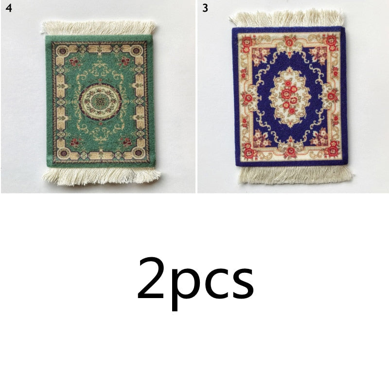Mini Turkish Carpet Mug Coaster - Image 7