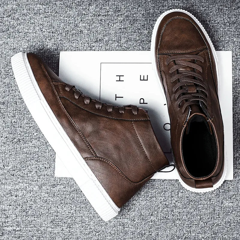 Frost Guard Casual Leather Autumn Boots - Image 0