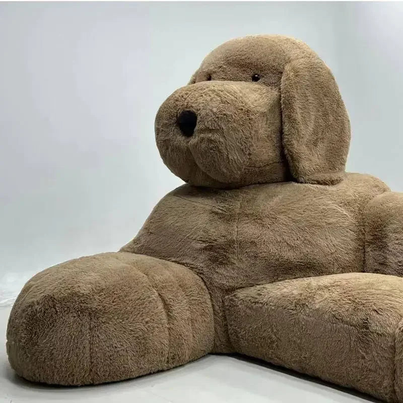 Giant Plush Dog Cozy Oversized Lounge Sofa - Image 2
