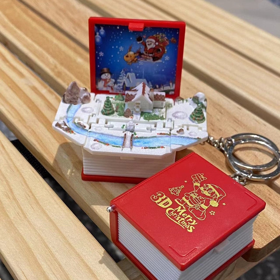 Santa Secret Spell Keychain - Image 3