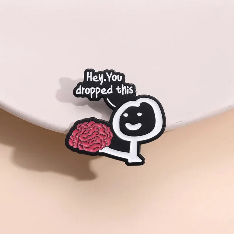 Unfiltered Thoughts Sarcastic Lapel Pins