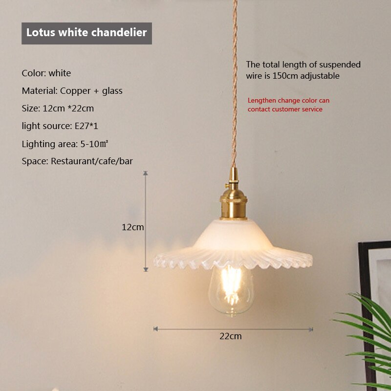 Nordic Brilliance Transparent Glass Pendant Lamp - Image 20
