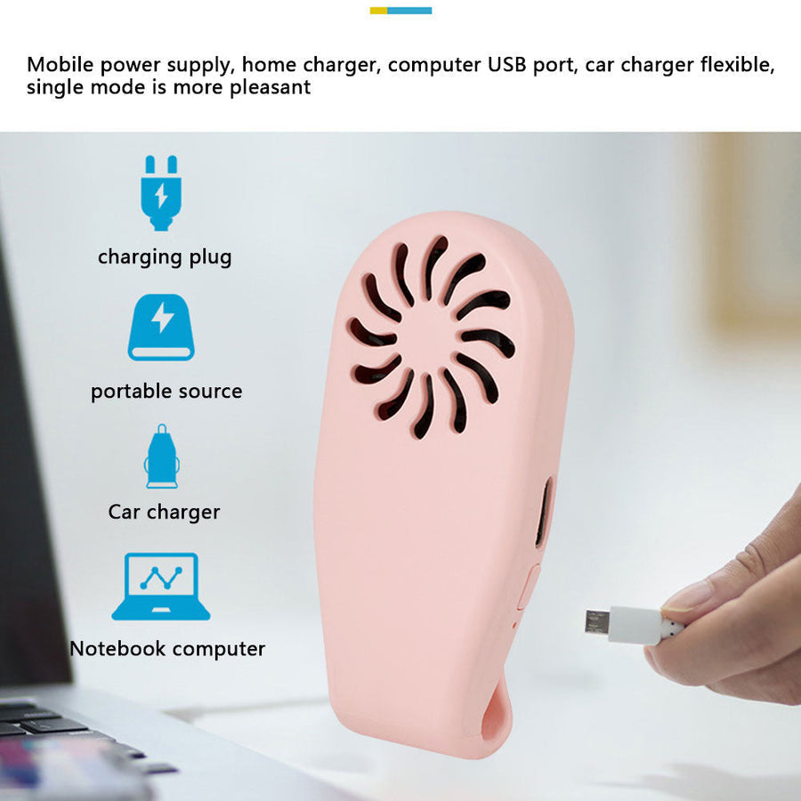 Wearable Clip-On Face Mask Fan - Image 4