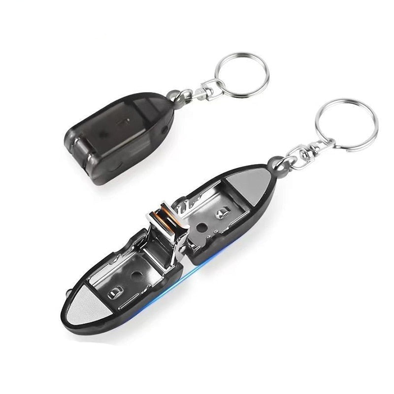 Stainless Steel Nail Clipper Keychain - Image 4