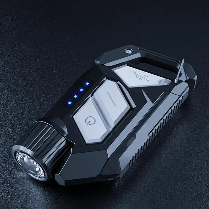 Rechargeable Lightweight LED EDC Camping Keyring Light - Image 0