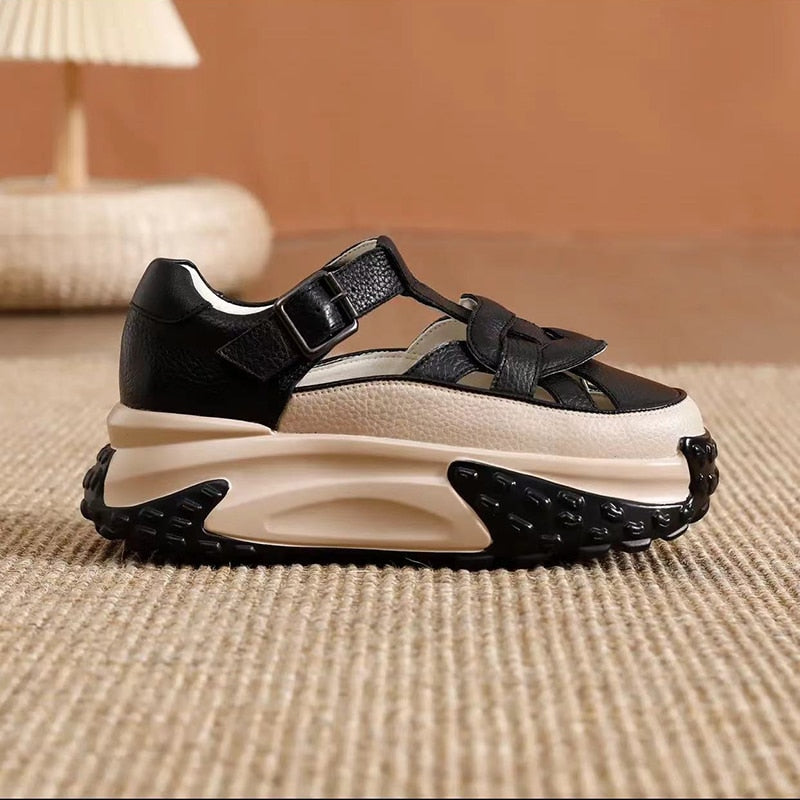 Thick Sole Comfy Steps Sandals - Image 6