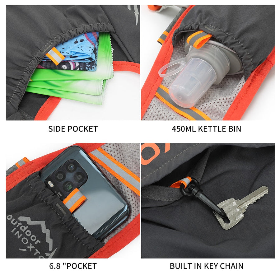 Hike Racer Breathable Vest Running Backpack - Image 1