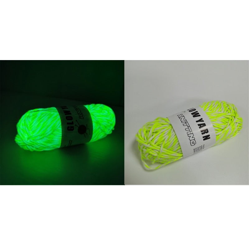 Sparkle Glow Luminous Knitting Yarn - Image 18