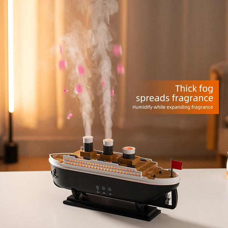 Luxury Ocean Liner Electric Aromatherapy Air Humidifier - Image 4