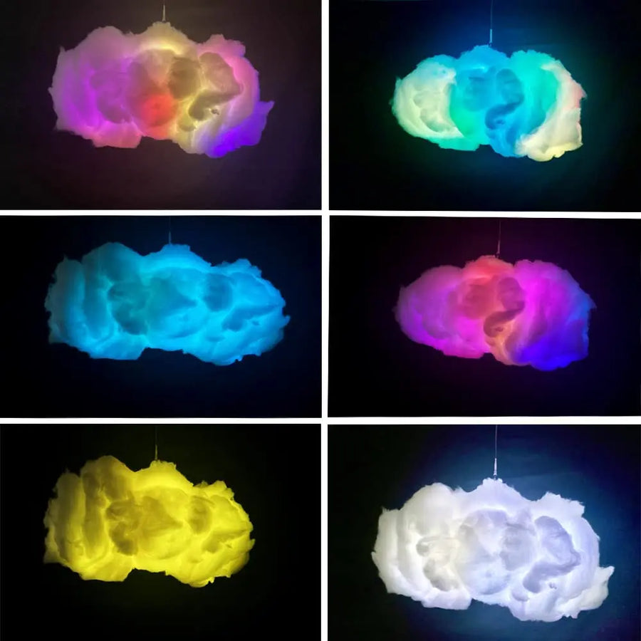 Cloudscape Glow 3D Cloud Smart Bedroom Light - Image 3