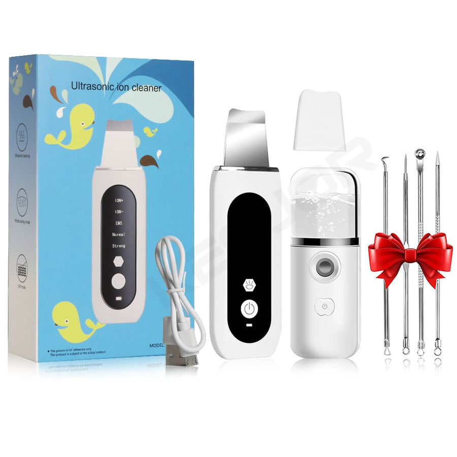 Deep Face Cleaning Ultrasonic Facial Cleanser - Image 5
