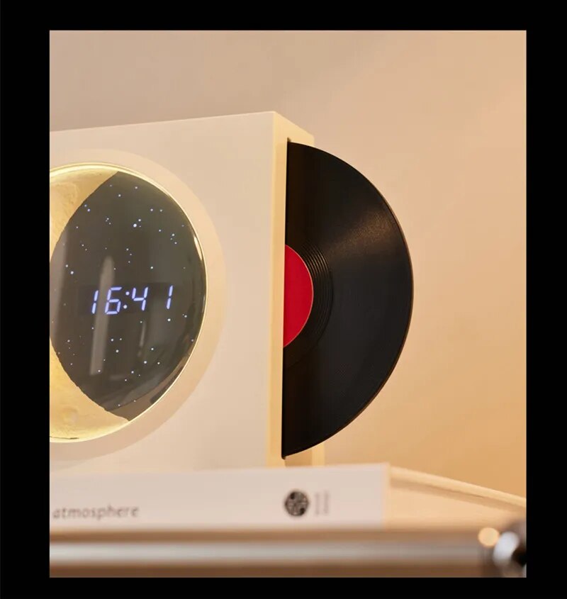 Lunar Tune Wireless Speaker Clock - Image 4
