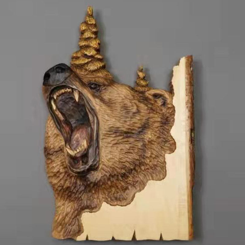 Handcrafted Nature Embrace Animal Sculptures Decor - Image 5