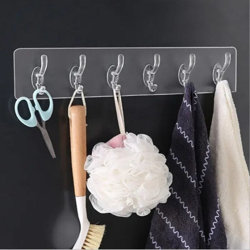 Transparent Invisible Adhesive Simple Wall Hangers - Image 3