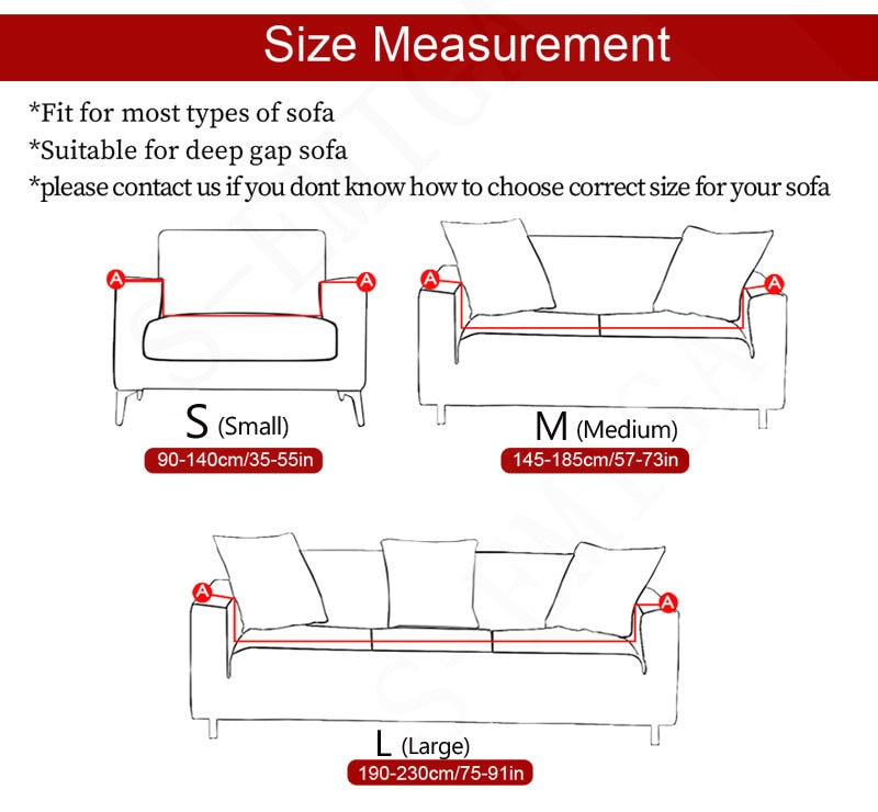 Modern Non-slip Colorful Elastic Sofa Cover - Image 5