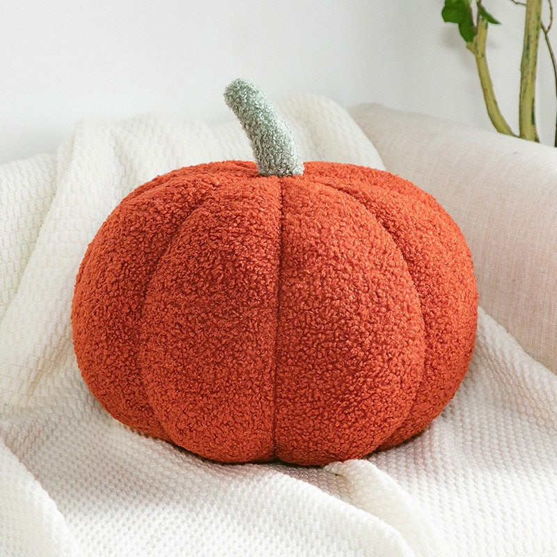 Soft Pumpkin Plush Halloween Pillows - Image 3