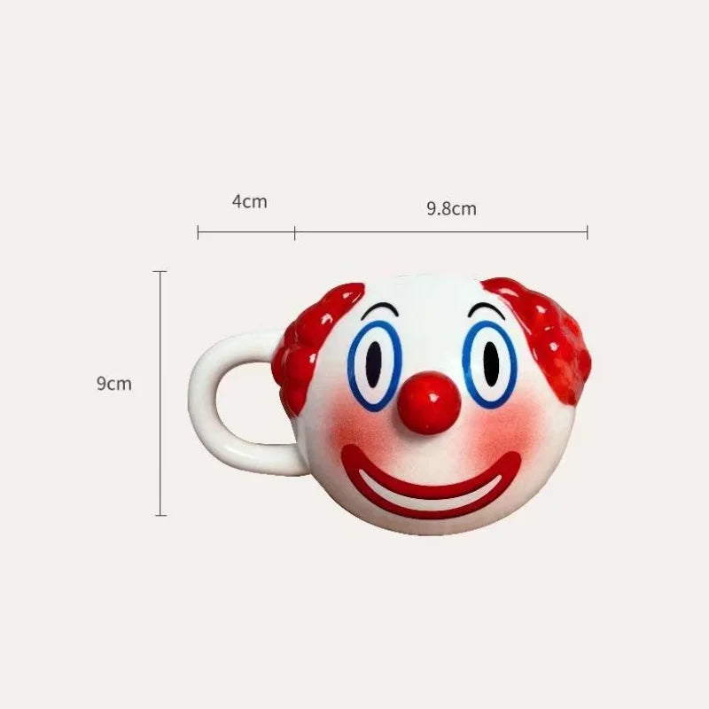 Creepy Clown Ceramic Coffee Mug - Image 8
