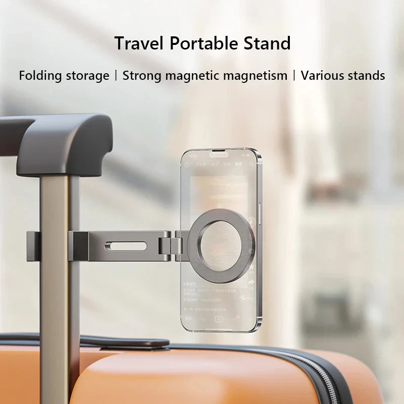 Hands-Free Magnetic Travel Phone Holder Bracket - Image 1