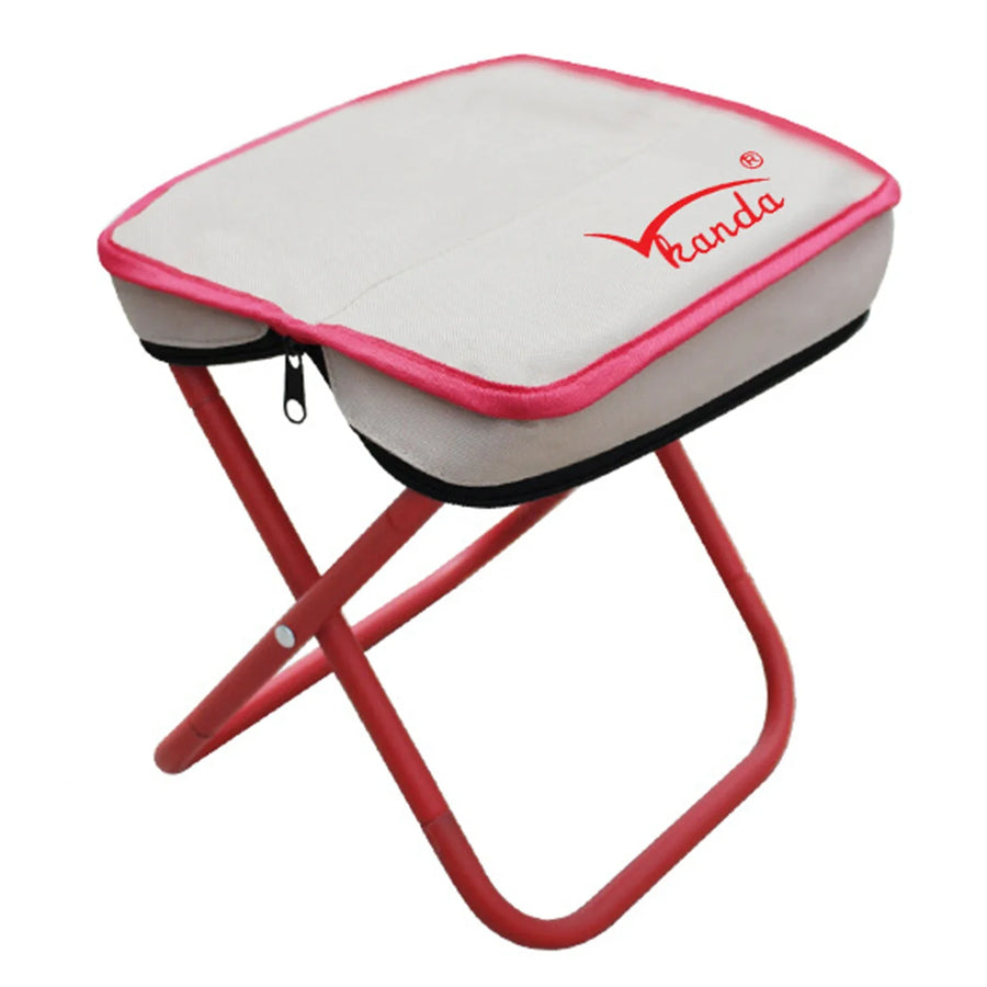 Space-Saving Lightweight Stainless Steel Foldable Stool - Image 9