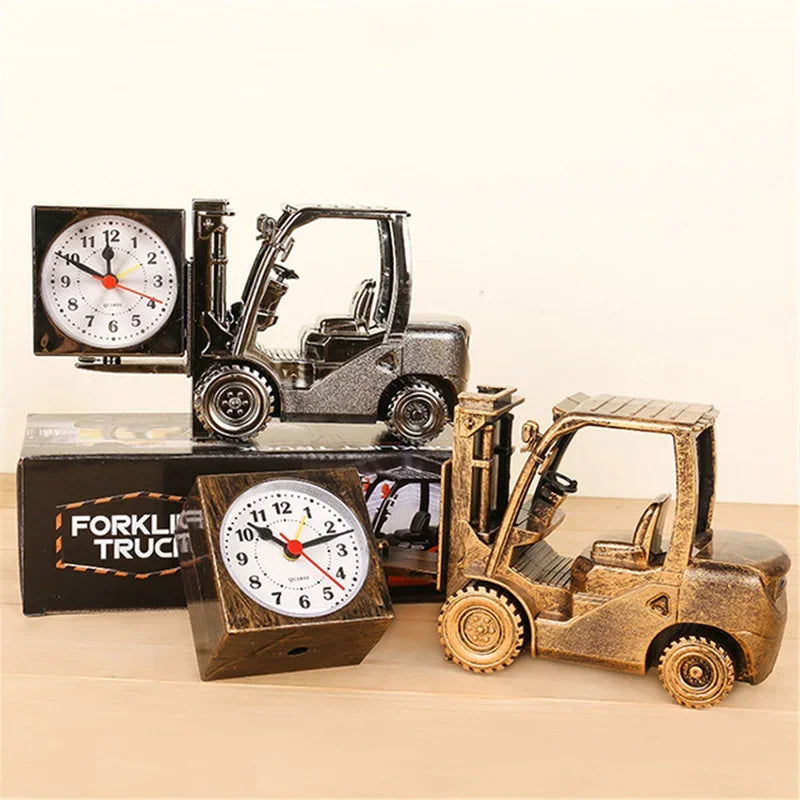 Retro Forklift Unique Digital Clock - Image 1