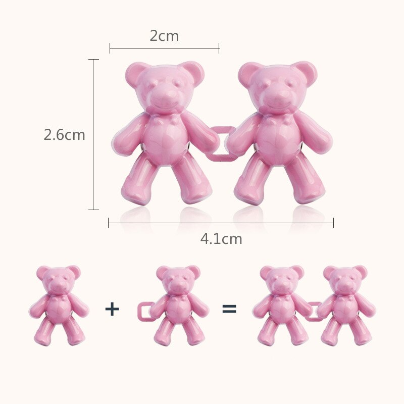 Adjustable Invisible Waist Bear Buckle Clippers - Image 6