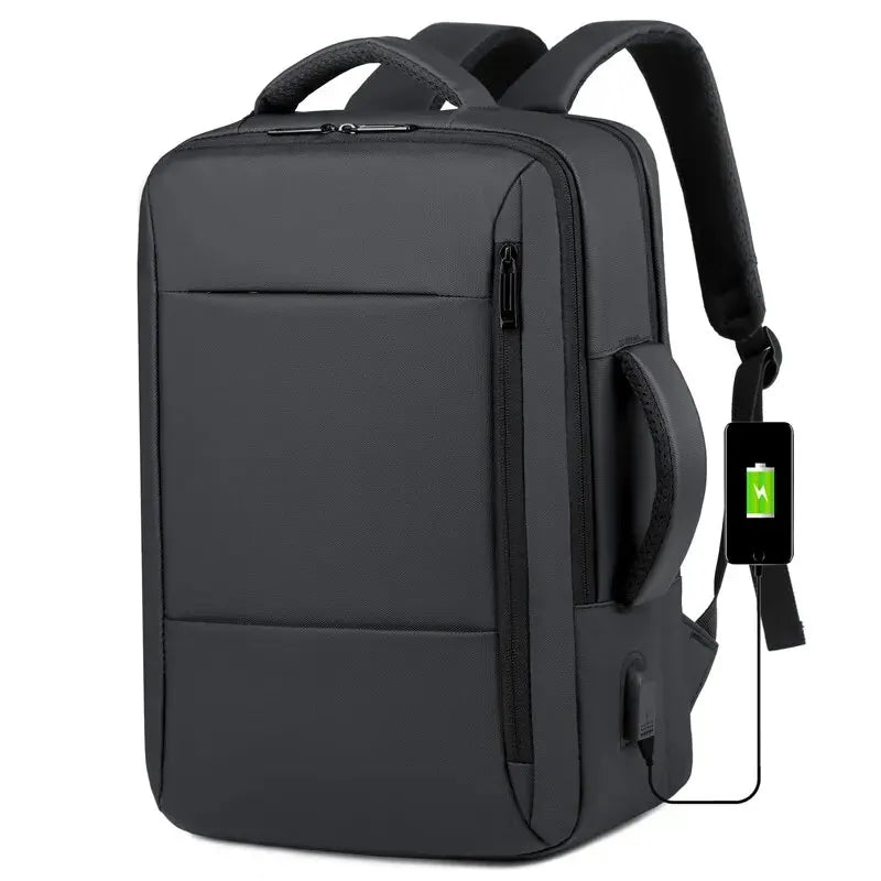 Simple Life USB Charging Business Backpack - Image 2