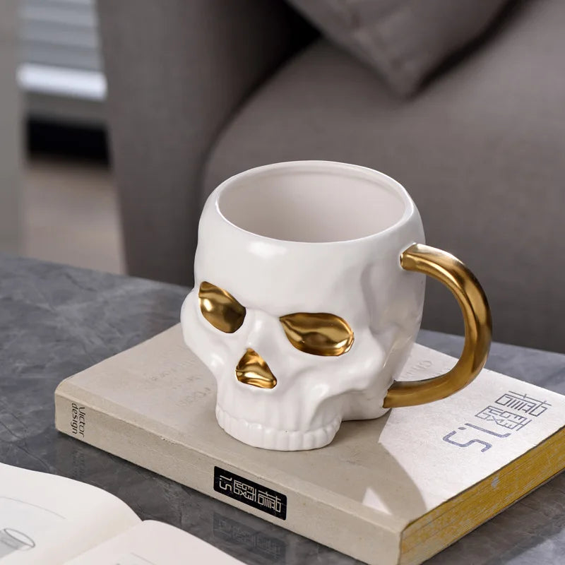 Spooky Skull Coffee Mug - Image 6