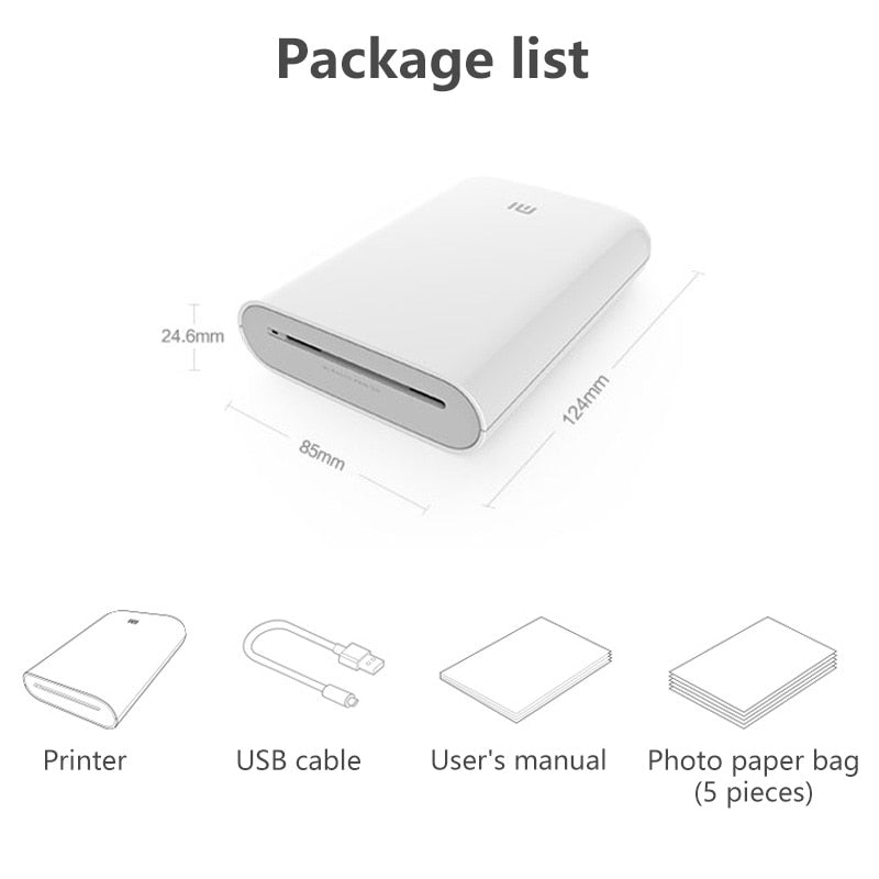 Memory Maker Bluetooth Pocket Photo Printer - Image 3