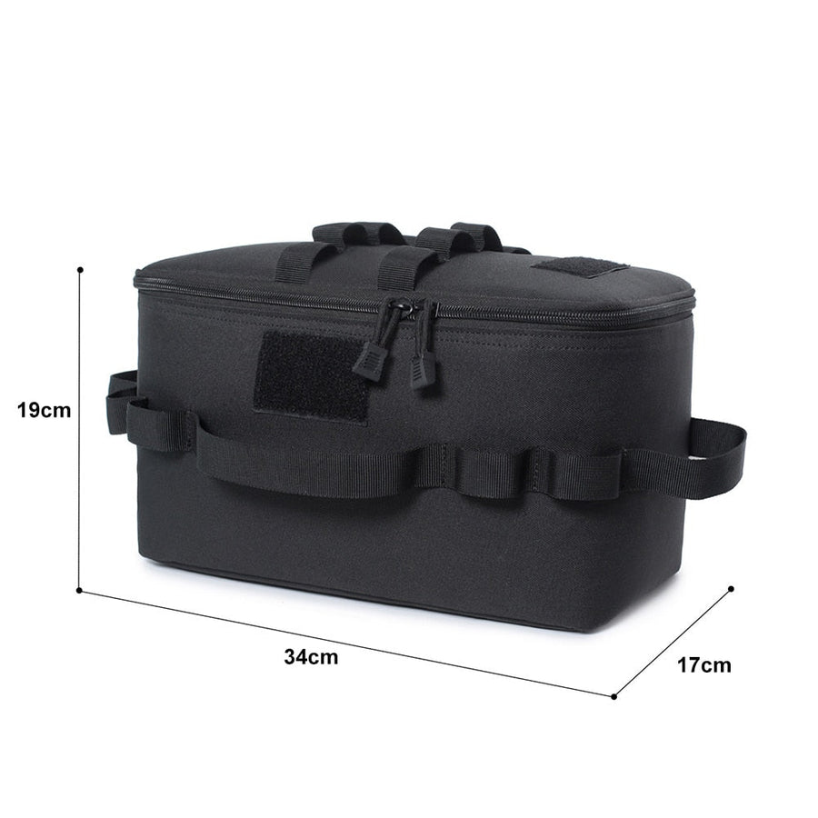 Multi-Compartment Outdoor Trail Camping Sleek Storage Bag - Image 5