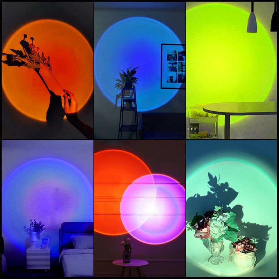 Mini USB Sunset Night Lamp - Image 2