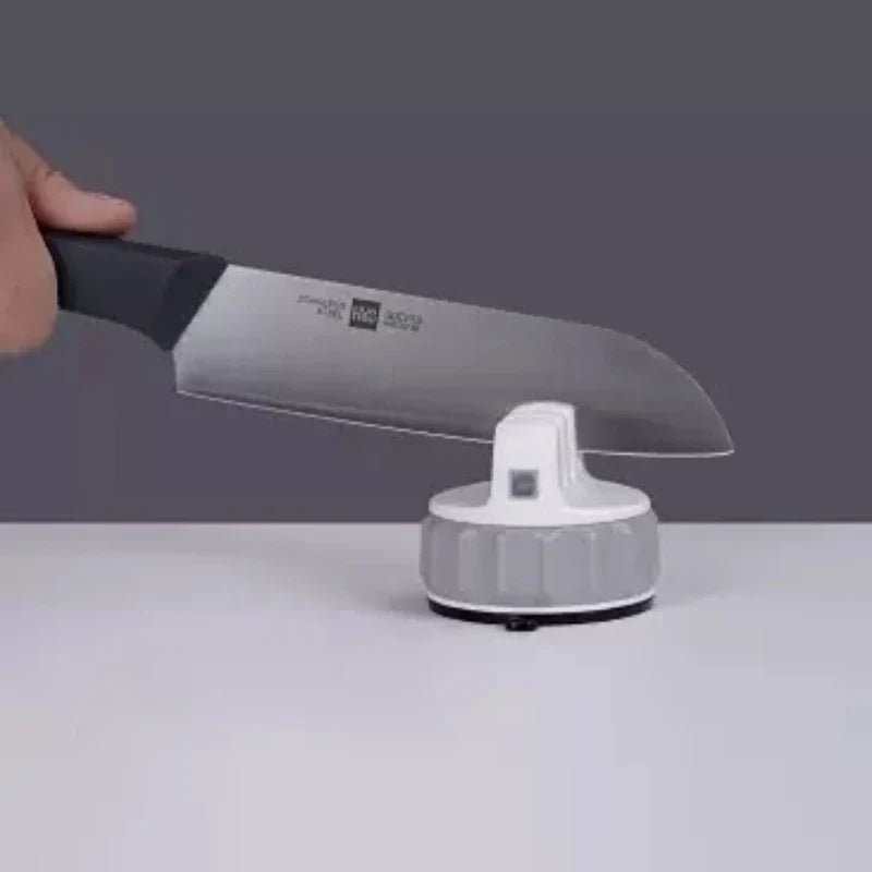 Triple Wheel Whetstone Super Suction Mini Knife Sharpener - Image 1