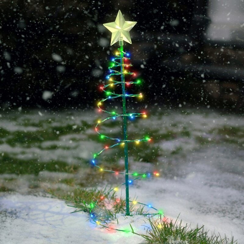 Solar Garden Led Christmas Tree Light - Image 1