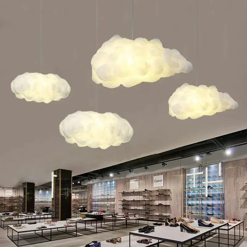 Cotton Cloud Creative House Lamp - Image 4