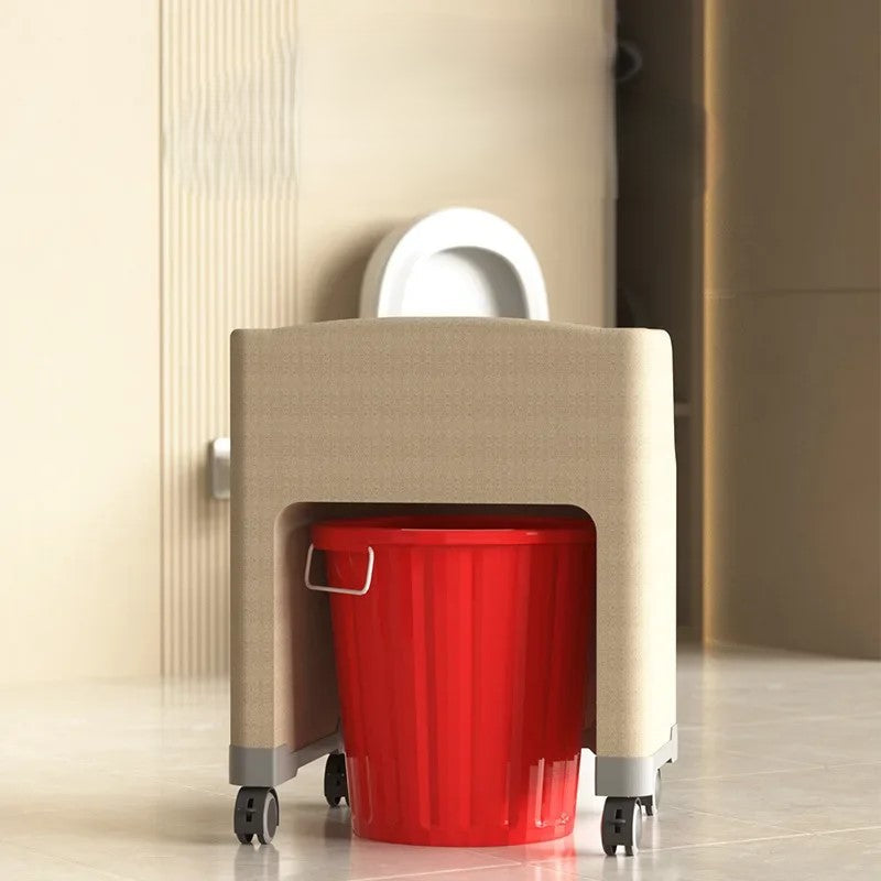 Heavy-Duty Portable Potty Seat Toilet Chair - Image 1