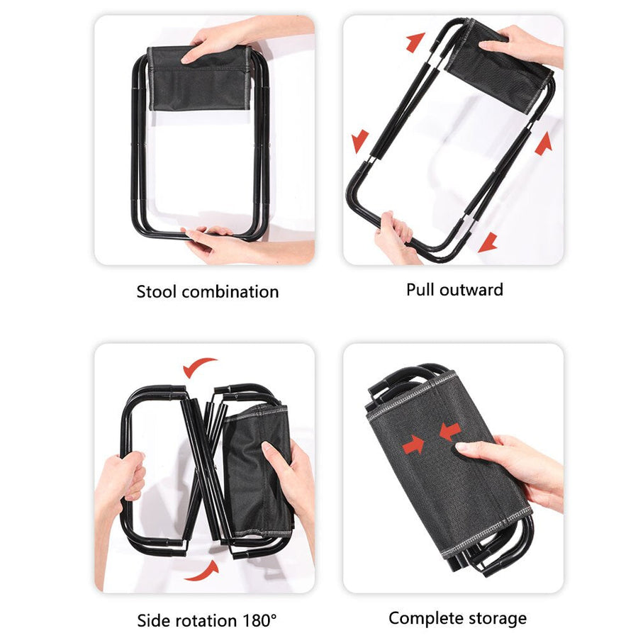 Foldable Smart Rest Mini Hiking Stool - Image 1