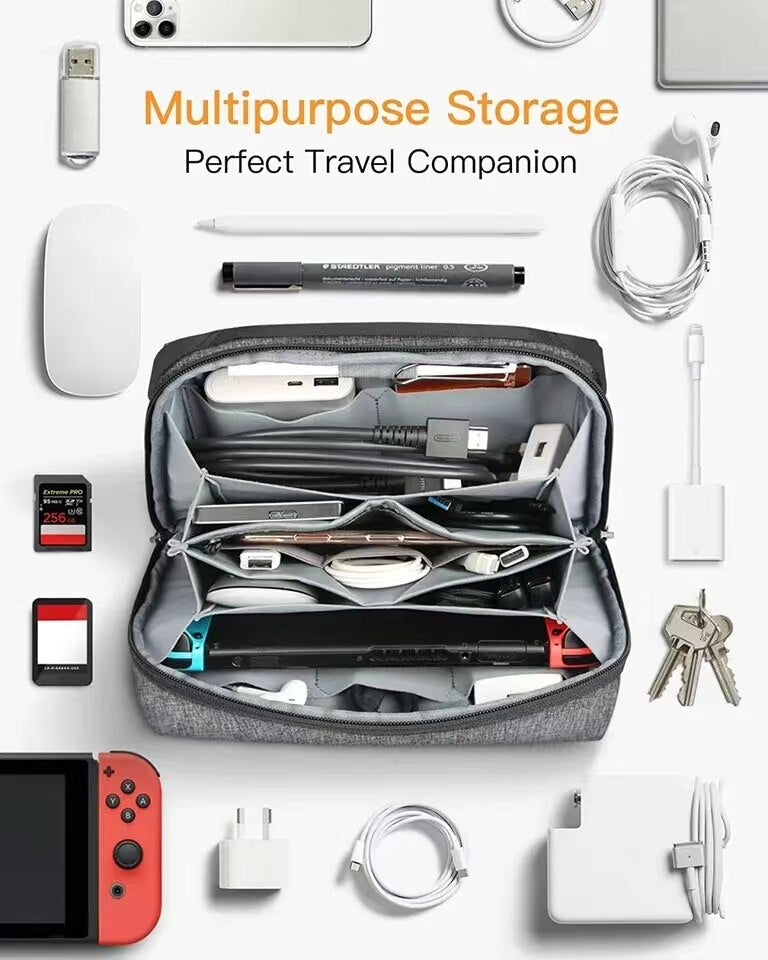 Travel Essential Foldable Cosmetics Storage Bag - Image 3